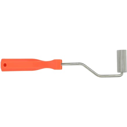 Glasvezel Roller Handheld Aluminiumlegering Soepel Rollend Luchtbel Verwijderings Roller Set voor Badkuip 19 X gray