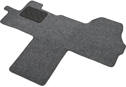 ProPlus Cabinemat Fiat Ducato X250 vanaf 06-2006 – Geschikt voor Peugeot Boxer II en Citroën Jumper II – Met hakstuk – Antraciet