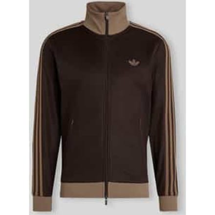 regular fit sweatjack van katoenmix model 'BECKENBAUER TT'
