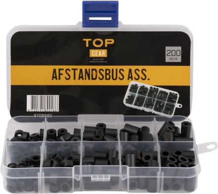 Afstandsbus assortimentsdoos 200-delig - TOPGEAR