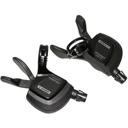 Paar hendels voor dubbel plat stuur P2R Push-Pull Shimano