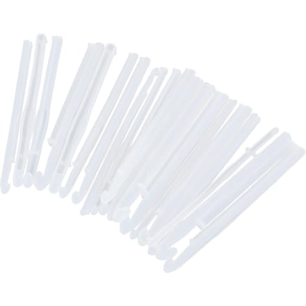 20 Pièces Moule Époxy Cristal DIY Outils Tricot Pulls Fabrication Moules Silicone Artisanat white