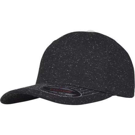 Urban Classics - Piqué Dots Flexfit pet - S/M - Zwart