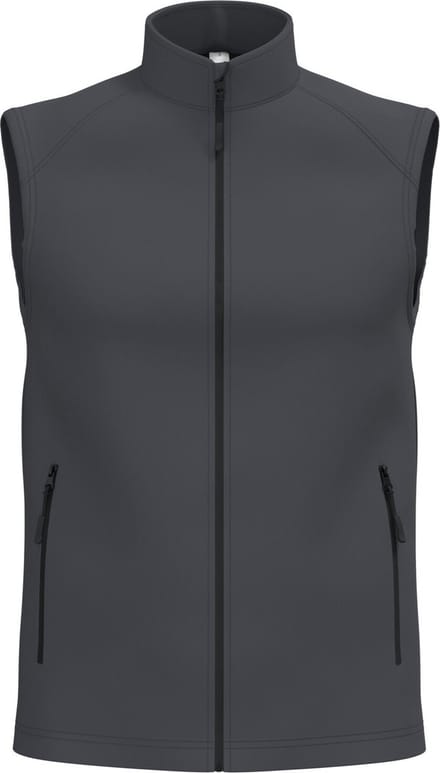 iDeal Basic Brand 2-laagse uniseks softshell bodywarmer IB413 - Ideal Dark Grey - M