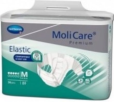 Hartmann Molicare Premium Slip Elastic 5 druppels Medium - 1 pak van 30 stuks