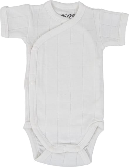 Lodger - Aanbieding rompers - Overslagromper lange mouwen - Maat 80 - Wit