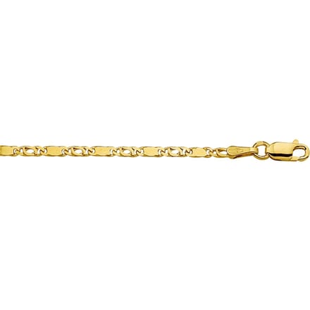 Collier valkenoog met tussenstuk 2,1 mm
