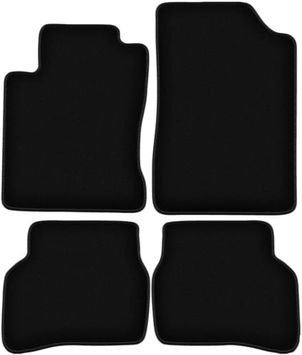 BASIC zwarte veloursmatten voor: Mazda MX-3 coupé (1991-1998)