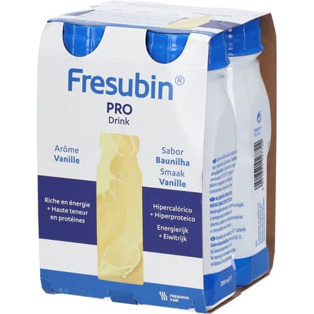 Fresubin Pro Vanille 4x200 Vloeistof