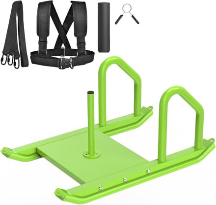Kipika Weight Sledge, Workout Sledge, Fitness Strength Training Sled, Speed Training Sledge for Outdoor Training - ShopVlot
