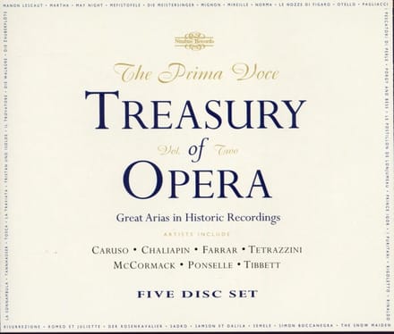 Various Artists - The Prima Voce Treasury Of Opera, Vol. Two (5 CD)