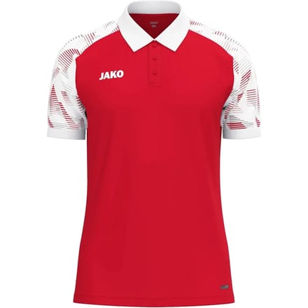 Jako Sonic Polo Heren - Rood / Wit | Maat: S