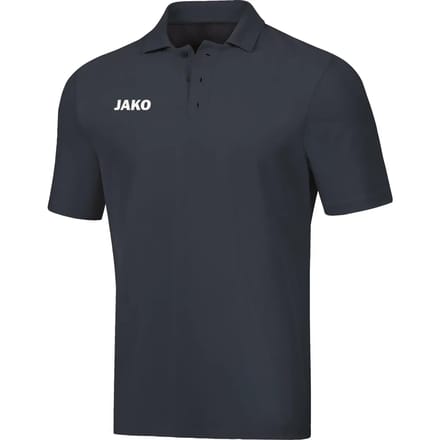 Jako Base Polo Heren - Zwart | Maat: 4XL