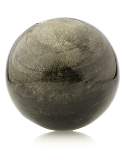 Obsidiaan goud 8 cm edelsteen bol