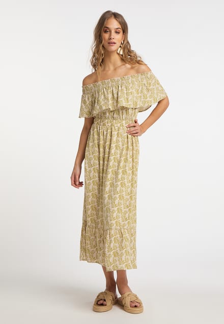 IZIA Maxi jurk Dames groente