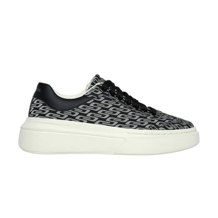 Skechers Dames/Dames Klassieke Textiel Trainers (Zwart/Natuurlijk)