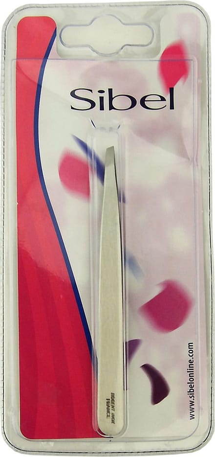 Sibel - Epileerpincet - Schuin - Inox