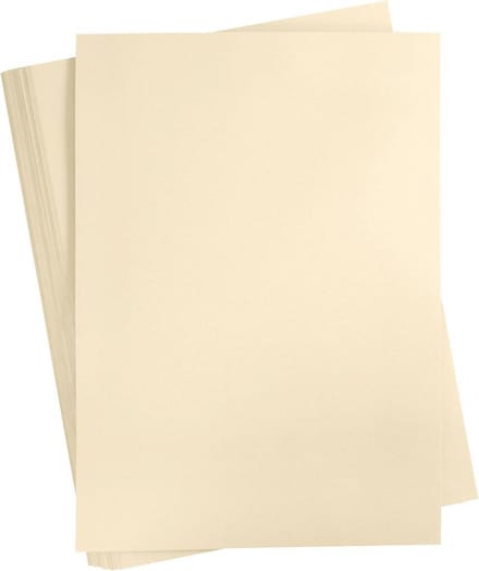 Gekleurd Karton, A2, vel 420x594 mm, 180 gr, beige, 100 vel | Knutselkarton