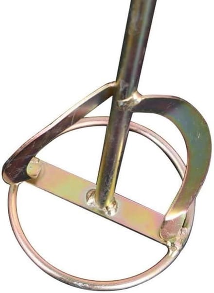 Cement Mixer - Mortel Roerder - Verf Mengen - Roestbestendig Staal - 491mm Lengte - Brons