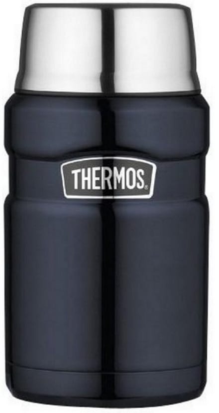 Thermos King voedseldrager 710 ml - Mat zwart