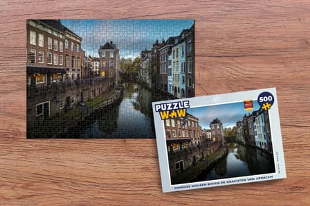 Puzzel Wolken - Water - Utrecht - Legpuzzel - Puzzel 500 stukjes