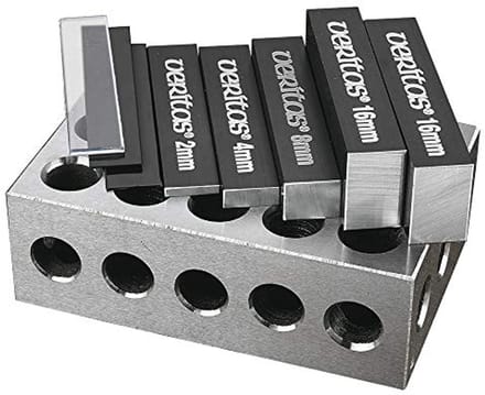 Metrische Paralleleindmaten met Parallelblok - 9-delig Set