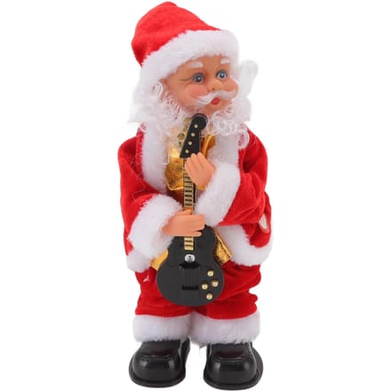 Elektrische Muzikale Dansende Kerstman Interessante Heup Schuddende Kerstman Pop white