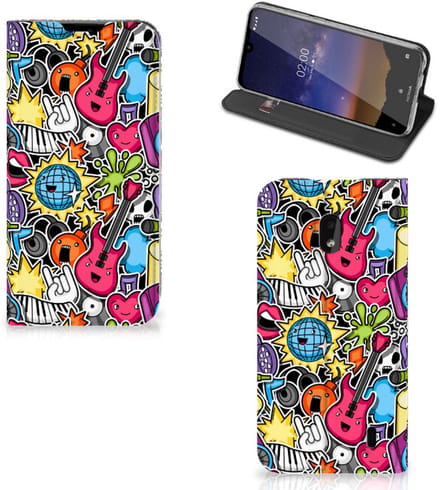 Nokia 2.2 Hippe Standcase Punk Rock