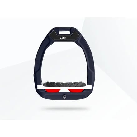 Veiligheidseigeren voor het paardrijden Ingesteld Ultra Grip Rood/Wit/Rood Flex-On Safe-On
