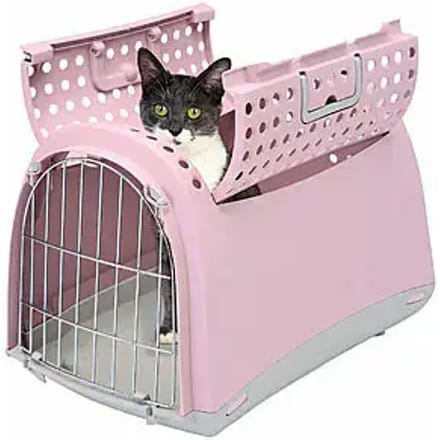 Imac Linus Cabrio - Reismand- Roze - 50 x 32 x 34.5 cm