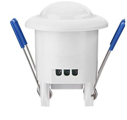 Automatische PIR Bewegingssensor Schakelaar met Tijdvertraging voor Plafondlamp - 360° Inbouw