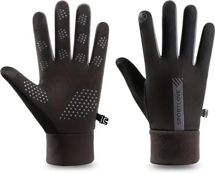 Hidzo Handschoenen - Zwart- One Size - Touch Screen Compatabiliteit