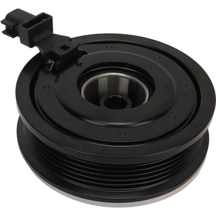 AC Compressor Koppeling Kit met Poelie Spoelplaat Vervanging voor Range Rover Evoque 2012 tot 2017 black