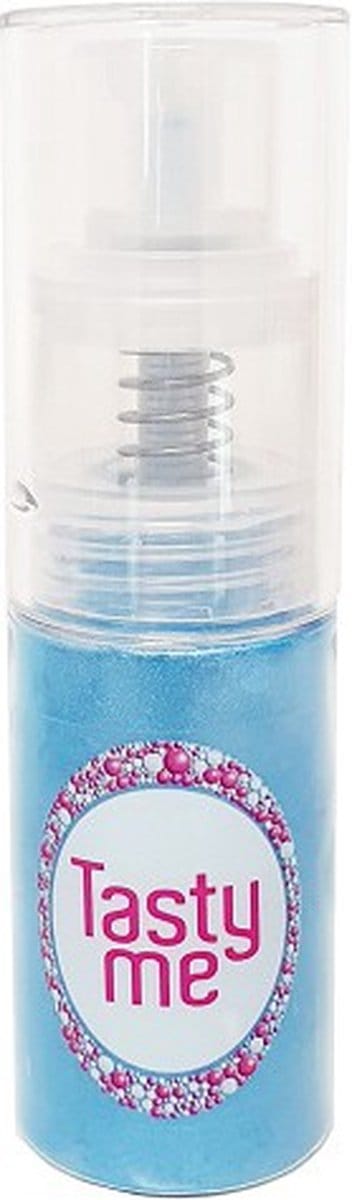 Poeder Spray Blauw. Tasty Me.