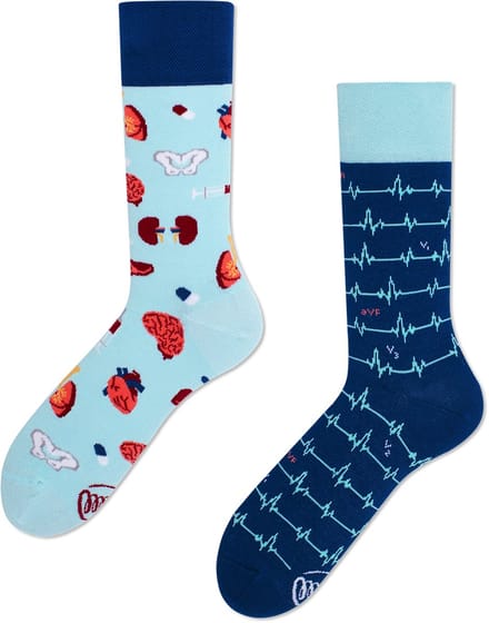 Many Mornings unisex sokken Dr Sock - Unisex - Maat: 43 - 46