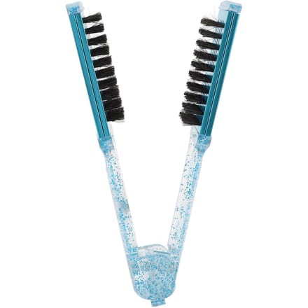 Stijltang Klem Borstel Exquise Dubbelzijdige Haarstijltang Kam Styling Tool black