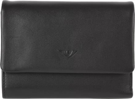 Voi Zachte Gabi Portemonnee Leer 14 cm - Dames - Horizontaal - schwarz