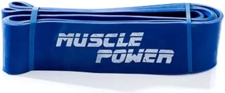 Muscle Power XL Power Band - Weertandsband - Blauw - Extra Heavy