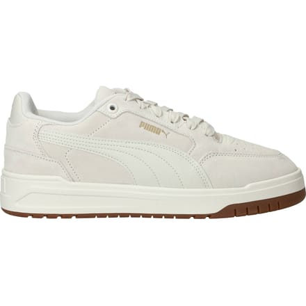 Puma Shuffle Downtown suede heren sneakers wit