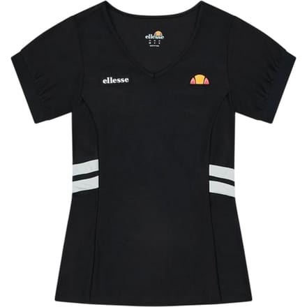 Ellesse Lowery T-shirt met V-hals voor dames (Zwart)