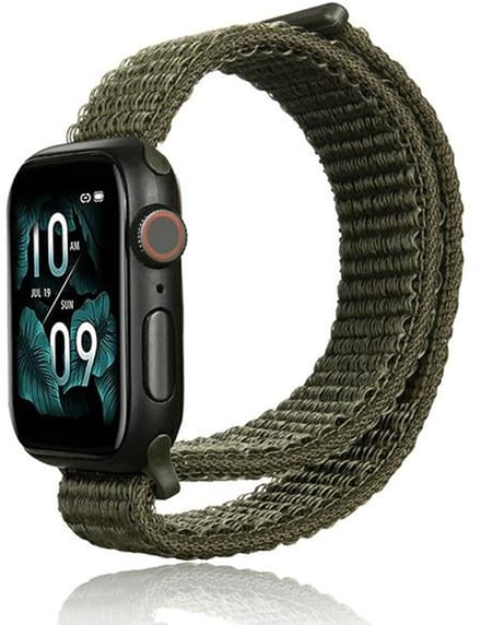 Beline Apple Horlogeband Nylon 38/40/41mm cargo kaki