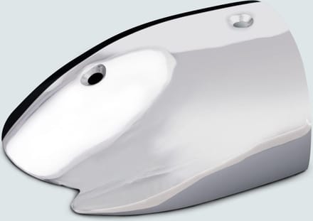 Tessilmare RVS Eindstuk voor Radial 80 Stootlijst (2 stuks)