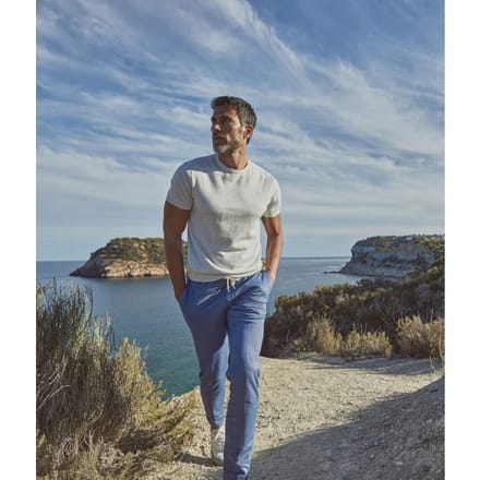 Blue Industry Jersey travel chino |