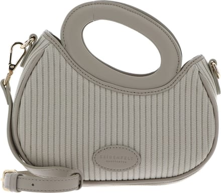 SEIDENFELT MANUFAKTUR Handtas Schoudertas Kivik Handbag Cool Stone / Gold Beige