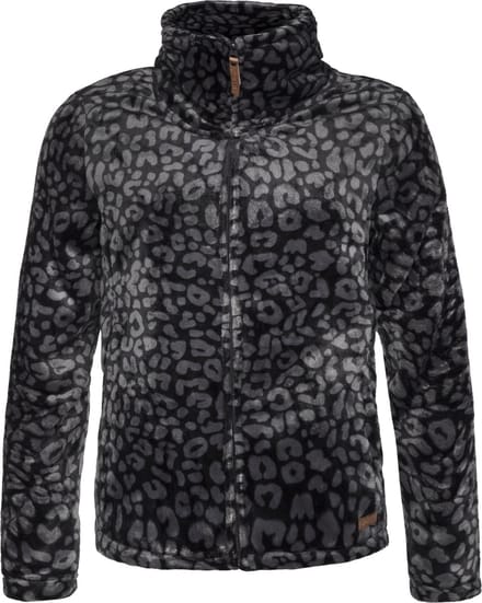 Protest Prtpaco – Fleece vest Dames – Panterprint – High-pile fleece