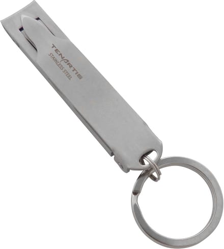 Nagelknipper met vijl en sleutelhanger voor precisie