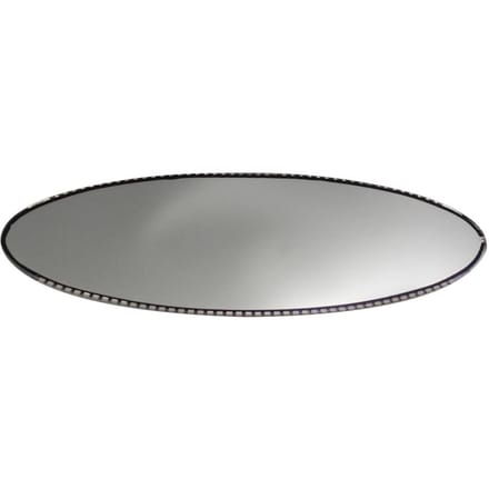 Voor BMW E46 M3 E39 M5 Ovale Achteruitkijkspiegel Auto Dimmen Vervanging Glas Cel gray