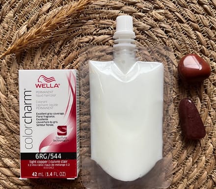Wella Color Charm Permanent Liquid Haircolour - 6RG + developer - Light Copper - Haarverf - Haarkleuring - Koper - Oranje - Copper Colour