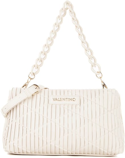 Valentino Clapham Re Shoulder Bag Ecru