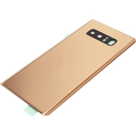 Kit voor vervanging achterkant glazen cover voor Samsung Galaxy Note 8 Reparatie glazen cover voorscherm goud
